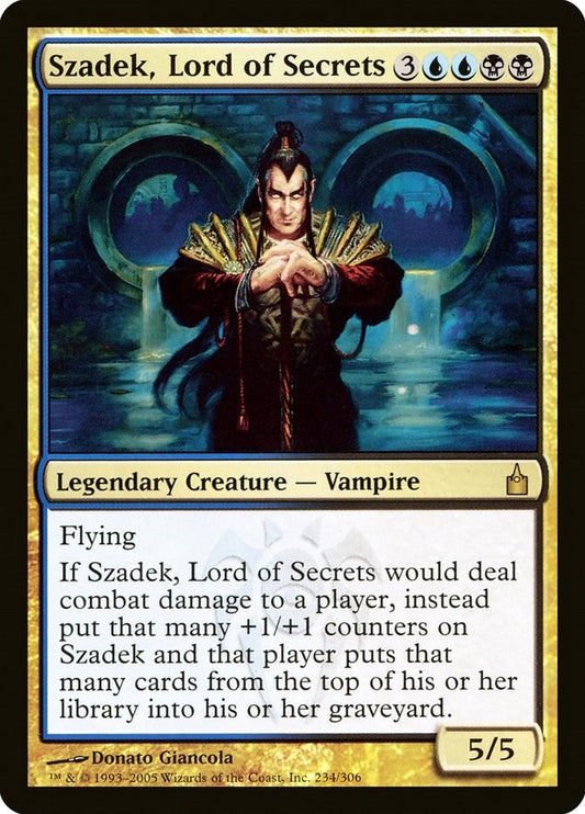 Image for Szadek, Lord of Secrets (234) - Magic: The Gathering