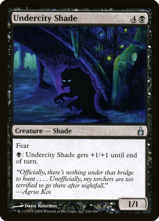 Image for Undercity Shade (110) - Magic: The Gathering