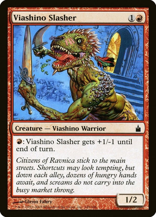 Image for Viashino Slasher (149) - Magic: The Gathering