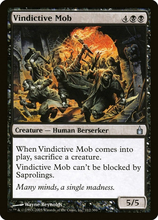 Image for Vindictive Mob (112) - Magic: The Gathering