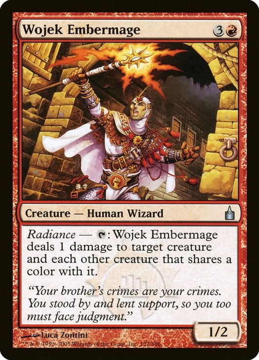 Image for Wojek Embermage (152) - Magic: The Gathering