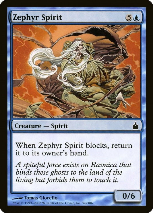 Image for Zephyr Spirit (76) - Magic: The Gathering