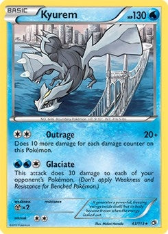 Image for Kyurem 43/113 (BW Legendary Treasures) (043/113) - Pokemon