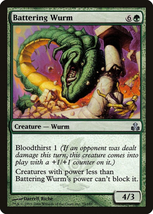 Image for Battering Wurm (79) - Magic: The Gathering