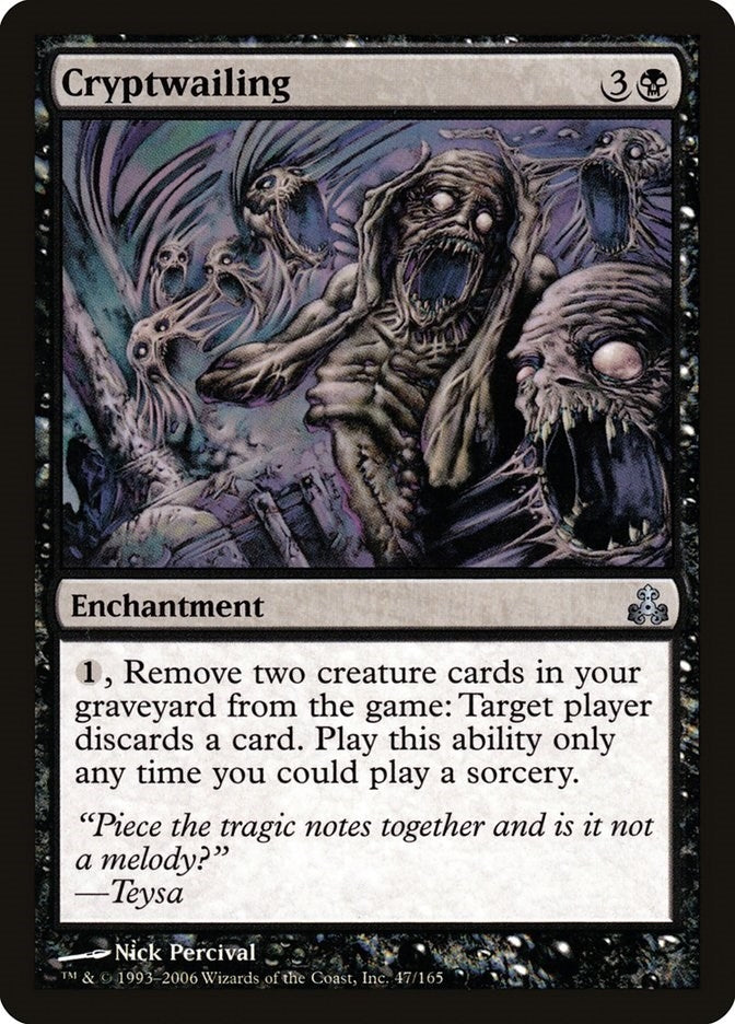 Image for Cryptwailing (47) - Magic: The Gathering