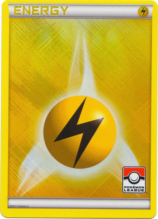 Image for Lightning Energy (2011 Pokemon League) - Pokemon