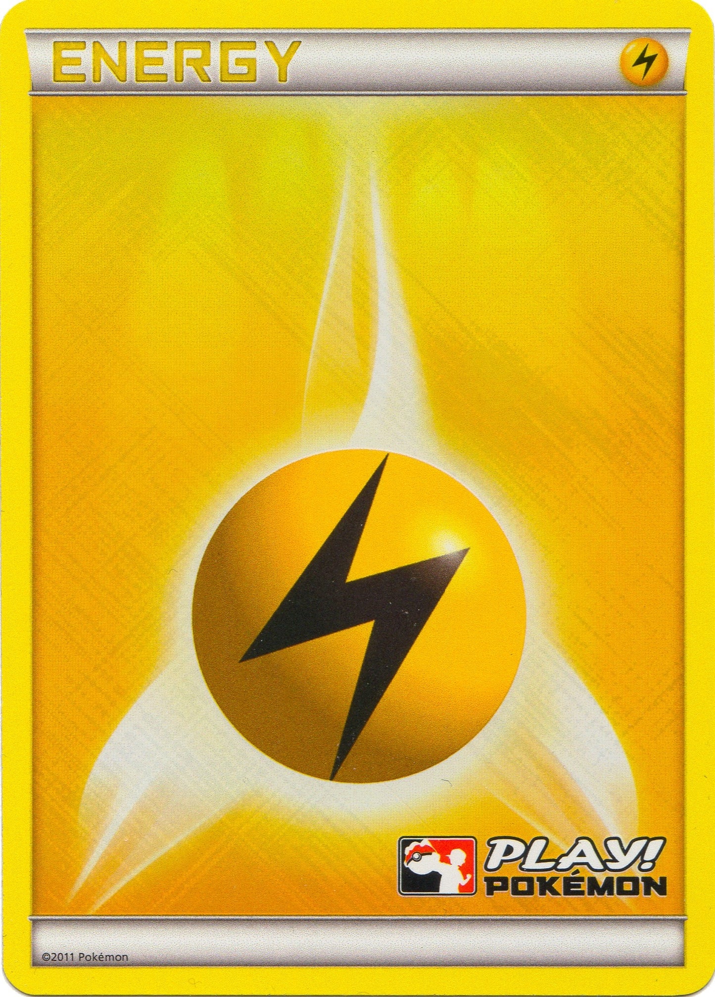 Image for Lightning Energy (2011 Play! Pokemon) - Pokemon