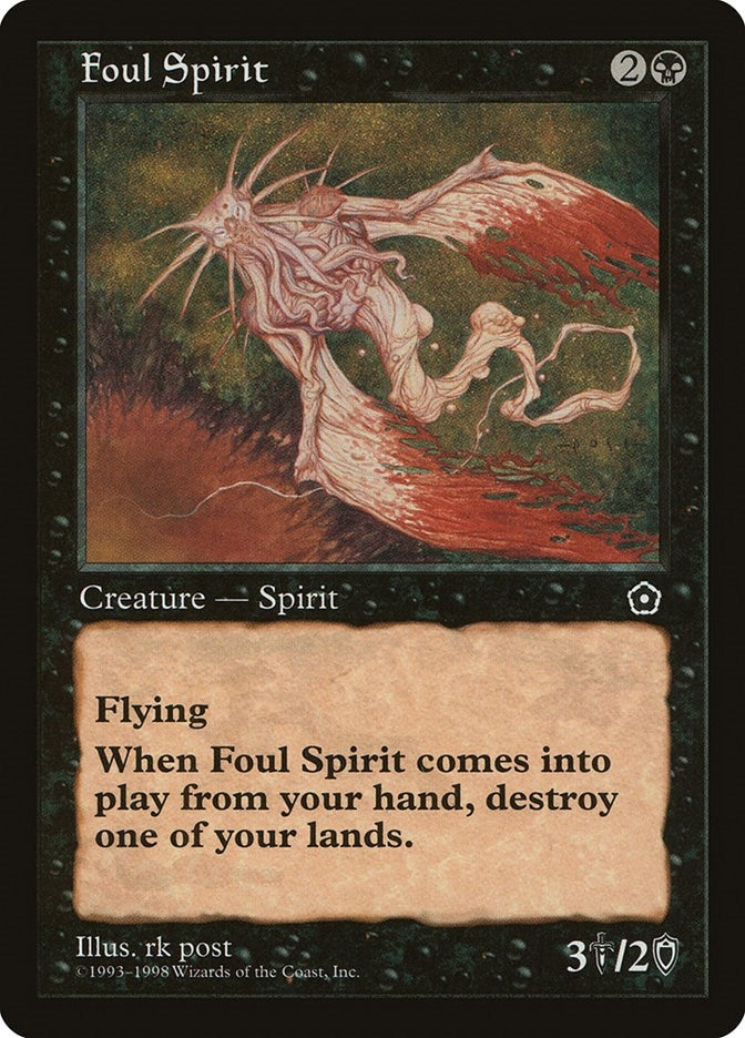 Image for Foul Spirit - Magic: The Gathering