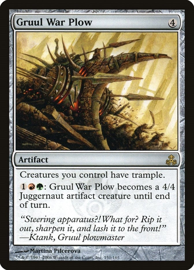Image for Gruul War Plow (151) - Magic: The Gathering