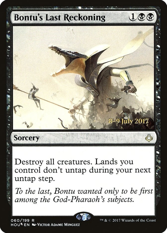Image for Bontu's Last Reckoning (60) - Magic: The Gathering