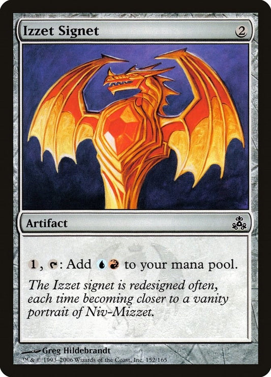 Image for Izzet Signet (152) - Magic: The Gathering