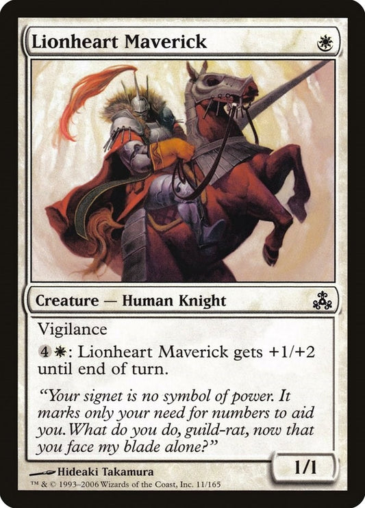 Image for Lionheart Maverick (11) - Magic: The Gathering