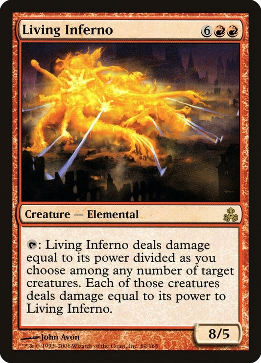 Image for Living Inferno (69) - Magic: The Gathering