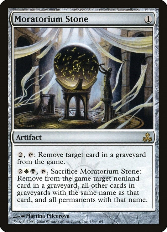 Image for Moratorium Stone (154) - Magic: The Gathering
