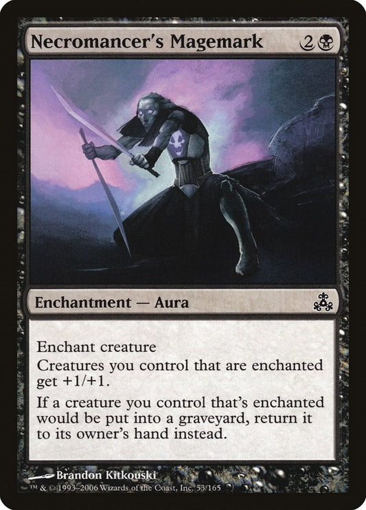 Image for Necromancer's Magemark (53) - Magic: The Gathering
