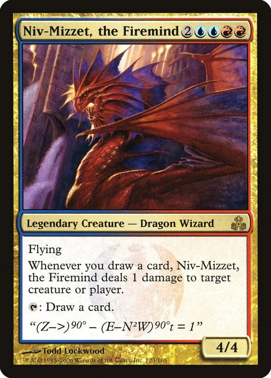 Image for Niv-Mizzet, the Firemind (123) - Magic: The Gathering