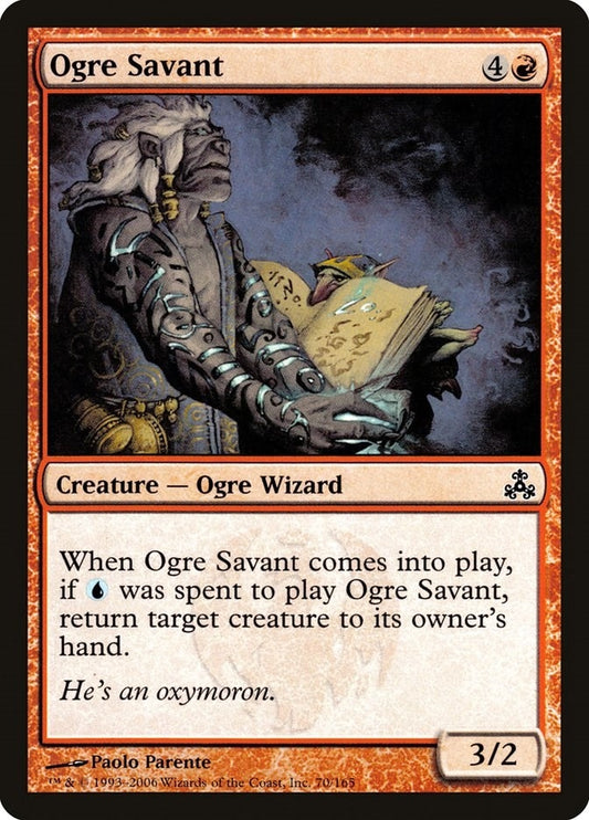 Image for Ogre Savant (70) - Magic: The Gathering
