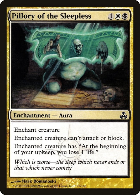 Image for Pillory of the Sleepless (125) - Magic: The Gathering