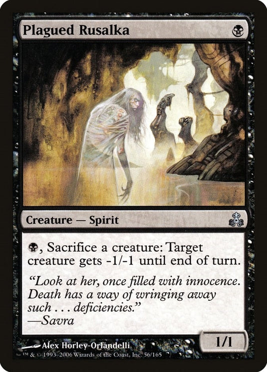 Image for Plagued Rusalka (56) - Magic: The Gathering