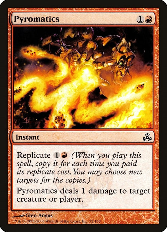 Image for Pyromatics (72) - Magic: The Gathering