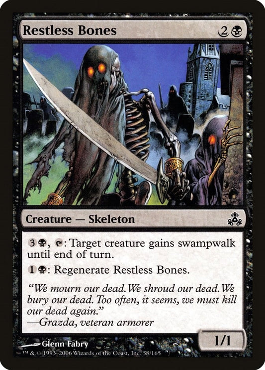 Image for Restless Bones (58) - Magic: The Gathering