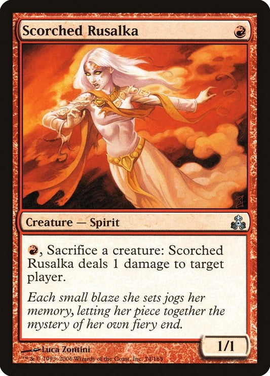 Image for Scorched Rusalka (74) - Magic: The Gathering