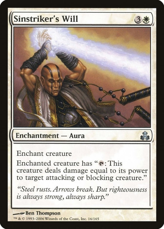 Image for Sinstriker's Will (16) - Magic: The Gathering