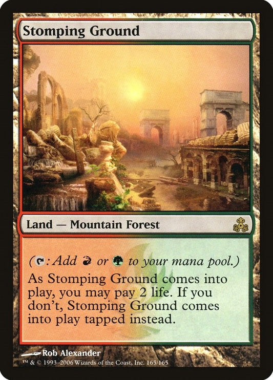Image for Stomping Ground (165) - Magic: The Gathering