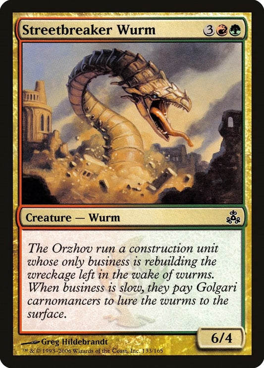 Image for Streetbreaker Wurm (133) - Magic: The Gathering