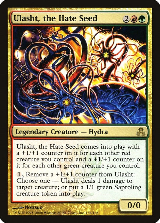 Image for Ulasht, the Hate Seed (136) - Magic: The Gathering