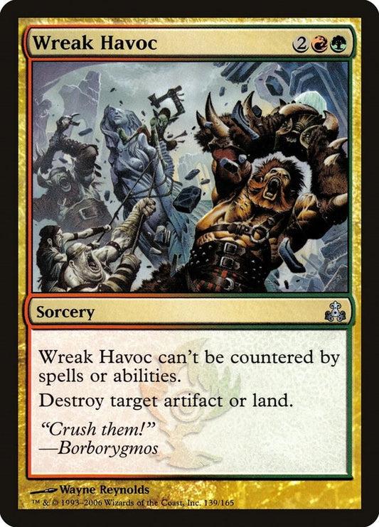 Image for Wreak Havoc (139) - Magic: The Gathering