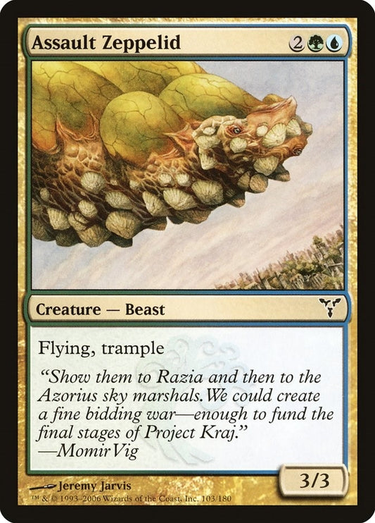 Image for Assault Zeppelid (103) - Magic: The Gathering
