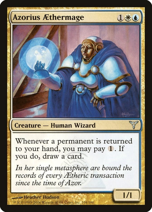 Image for Azorius Aethermage (104) - Magic: The Gathering