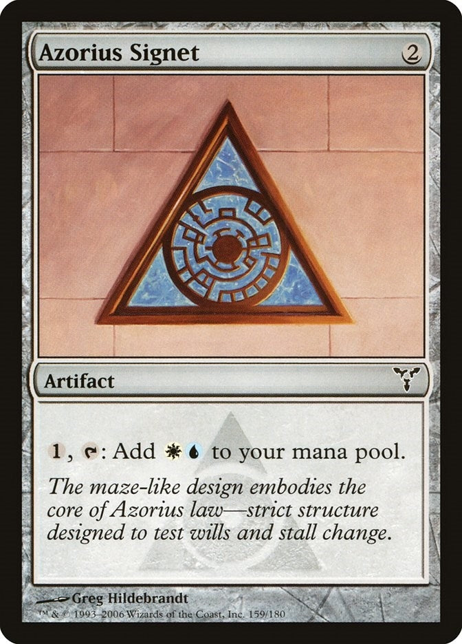 Image for Azorius Signet (159) - Magic: The Gathering