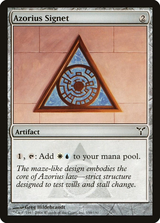 Image for Azorius Signet (159) - Magic: The Gathering