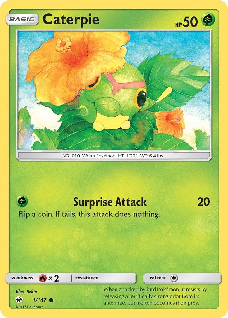Image for Caterpie (1/147) - Pokemon