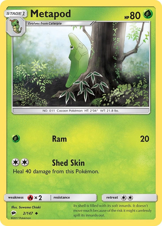 Image for Metapod (2/147) - Pokemon