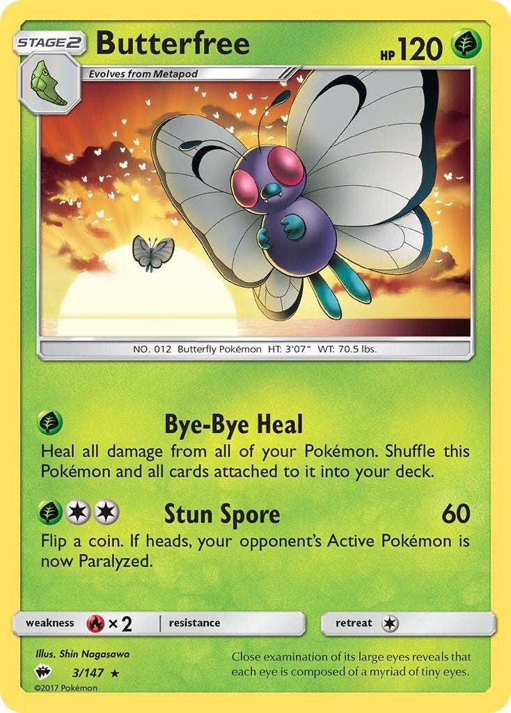 Image for Butterfree (3/147) - Pokemon