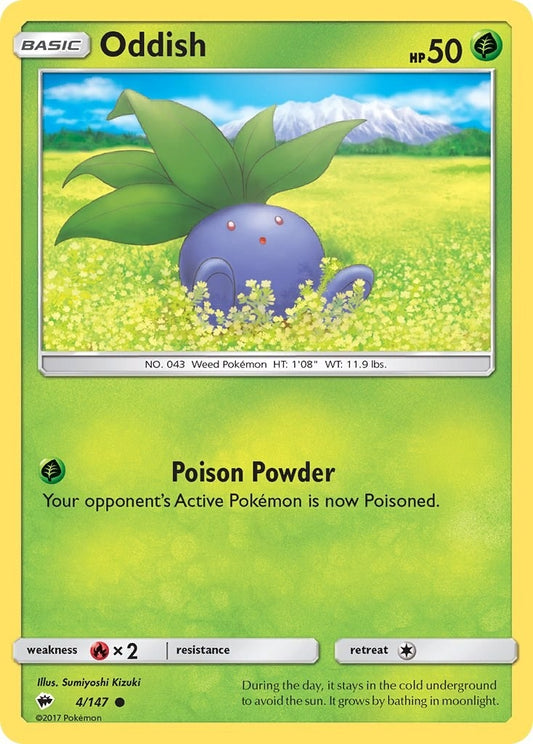 Image for Oddish (4/147) - Pokemon