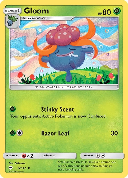 Image for Gloom (5/147) - Pokemon