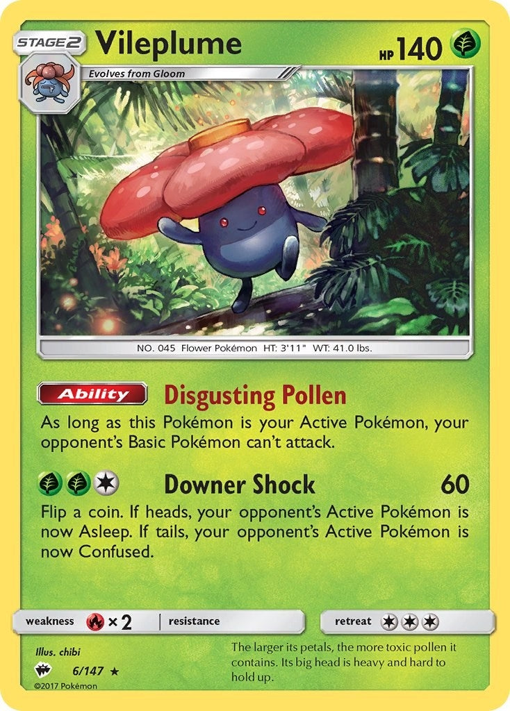 Image for Vileplume (6/147) - Pokemon