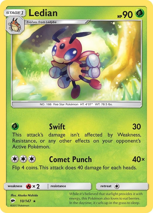 Image for Ledian (10/147) - Pokemon