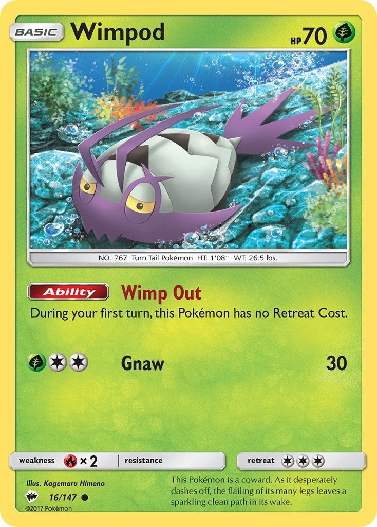 Image for Wimpod (16/147) - Pokemon