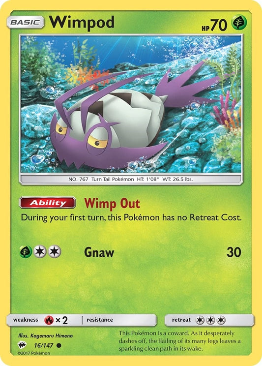 Image for Wimpod (16/147) - Pokemon