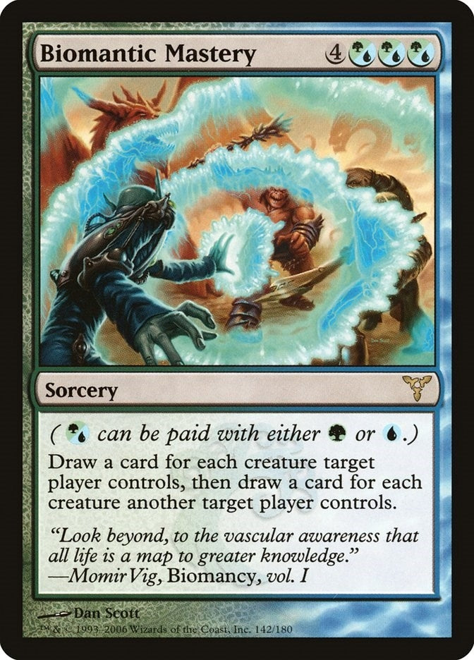 Image for Biomantic Mastery (142) - Magic: The Gathering