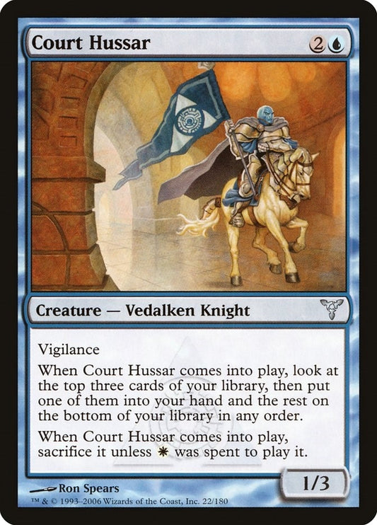 Image for Court Hussar (22) - Magic: The Gathering