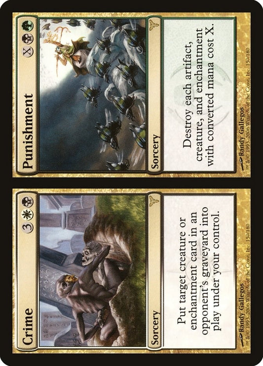 Image for Crime // Punishment (150) - Magic: The Gathering