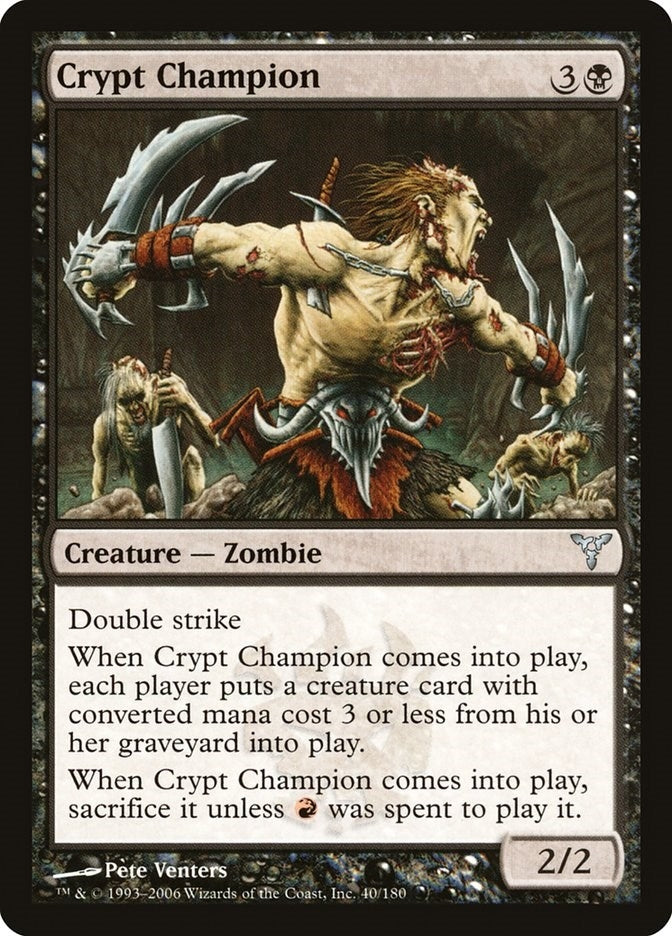 Image for Crypt Champion (40) - Magic: The Gathering