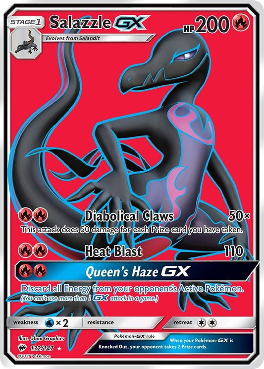 Image for Salazzle GX (Full Art) (132/147) - Pokemon