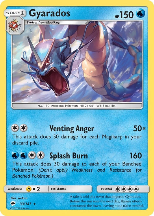 Image for Gyarados (33/147) - Pokemon